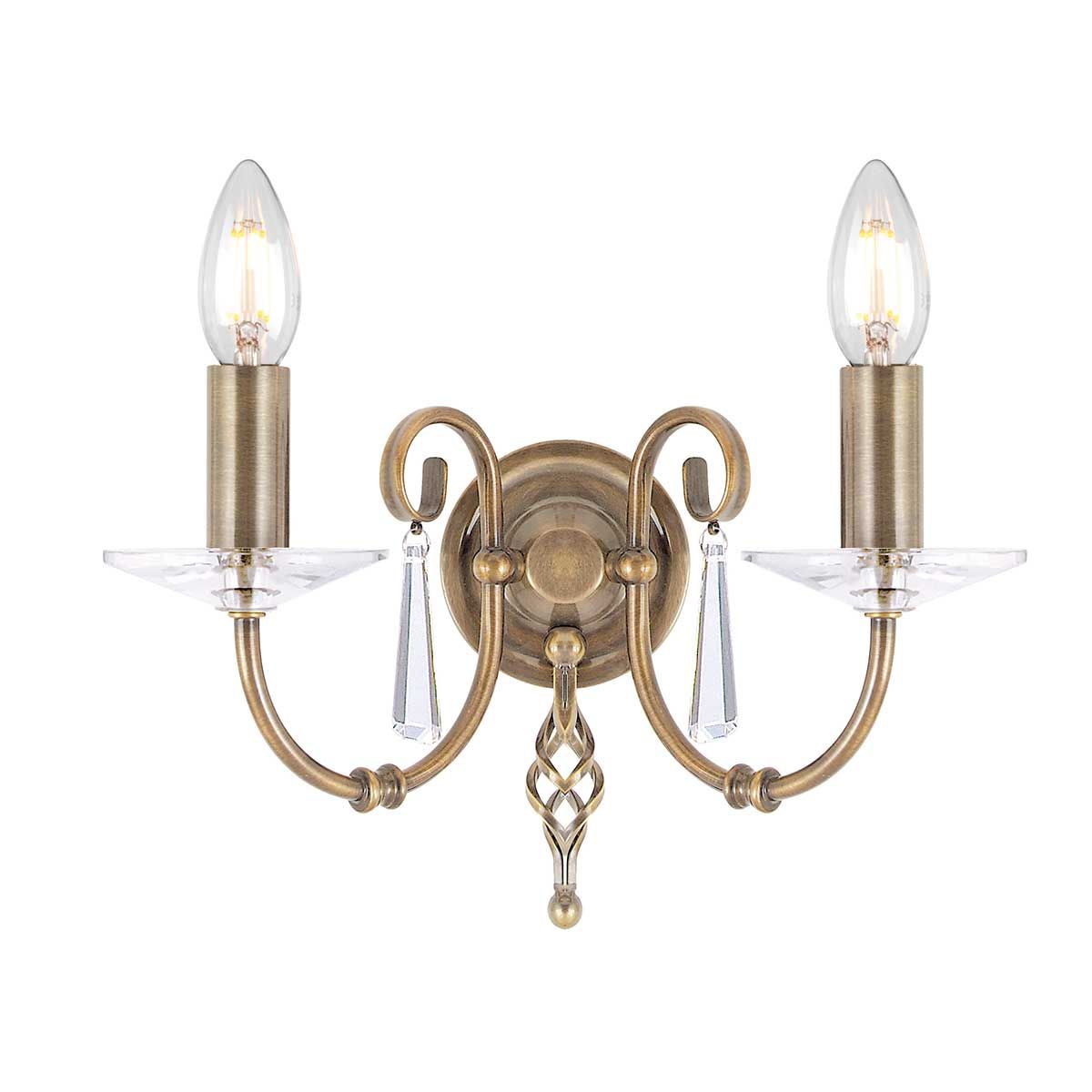 ELSTEAD-Aegean 2 Light Wall Light