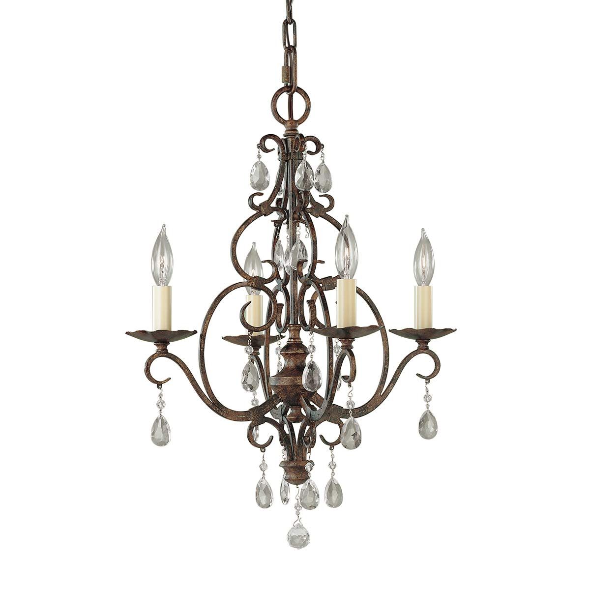 ELSTEAD-Chateau 4 Light Chandelier